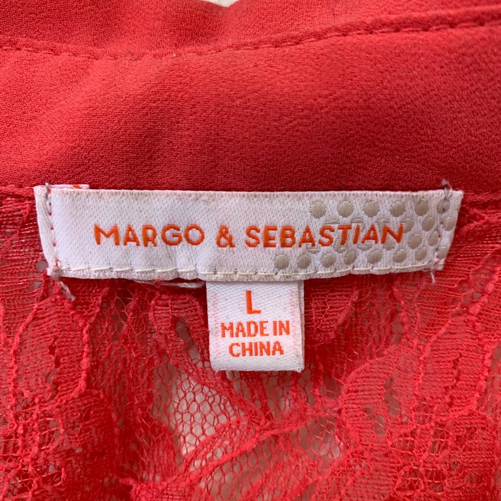 Coral Lightweight Sleeveless Blouse